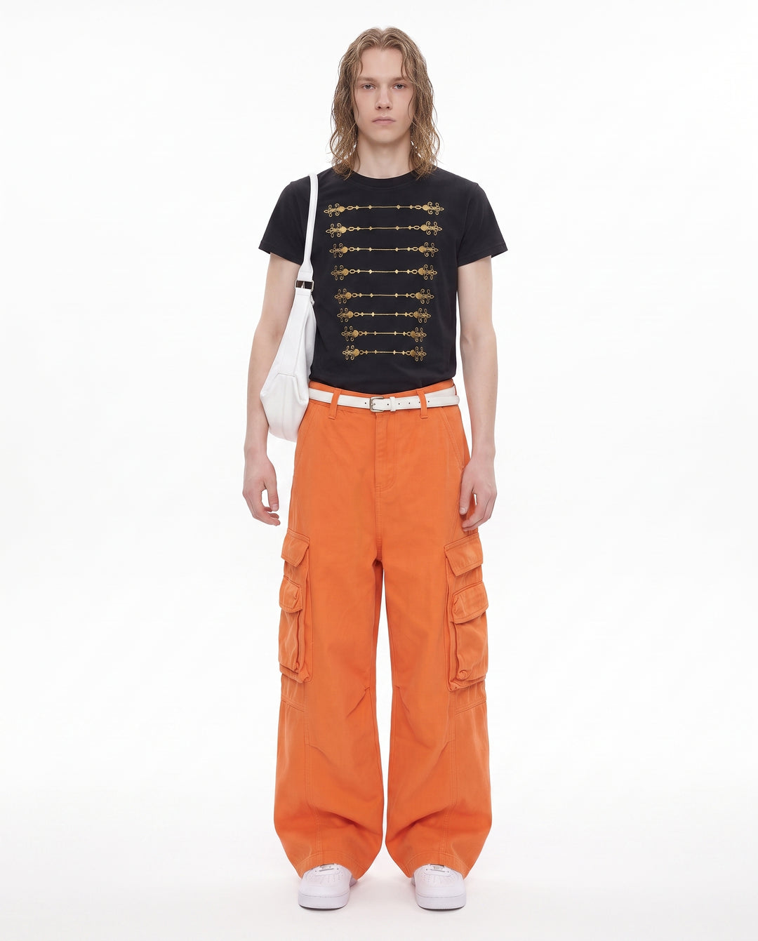 Wide Cargo Pants na2996