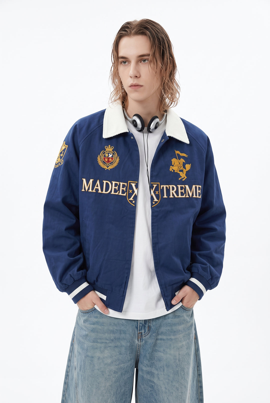 Embroidered Bomber Jacket na2767