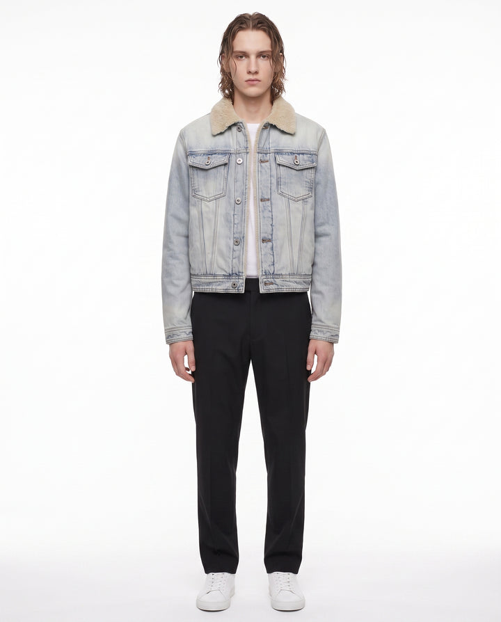 Sherpa Denim Jacket na2984