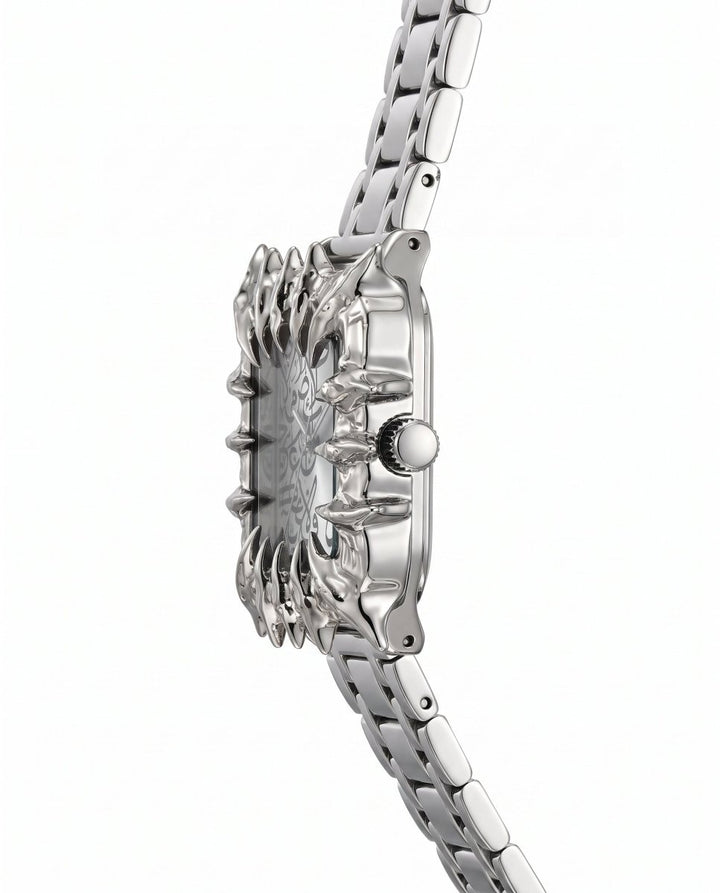 Spiked Metal Watch na3122 - side