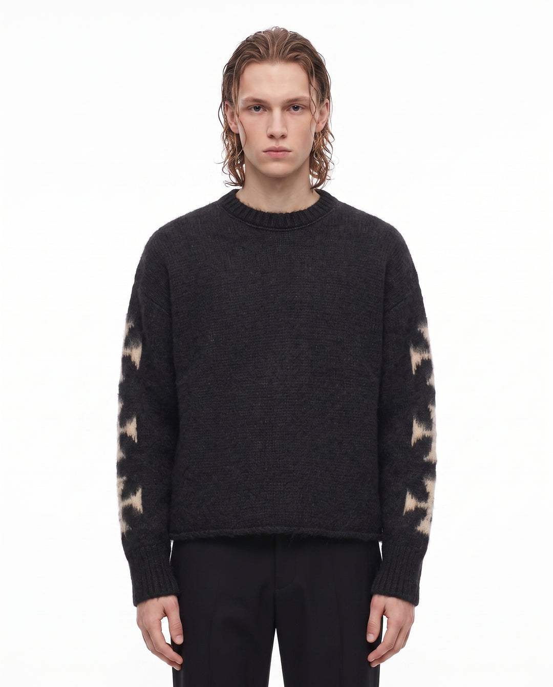 Cross Knit Sweater na2961