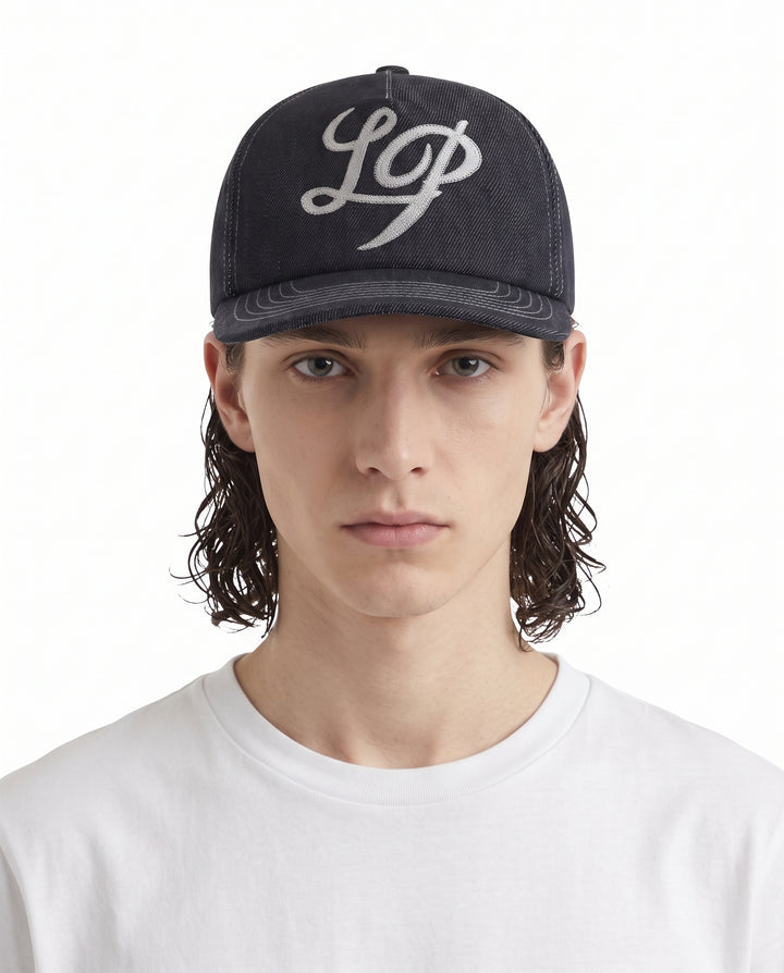 Embroidered Denim Cap na2919