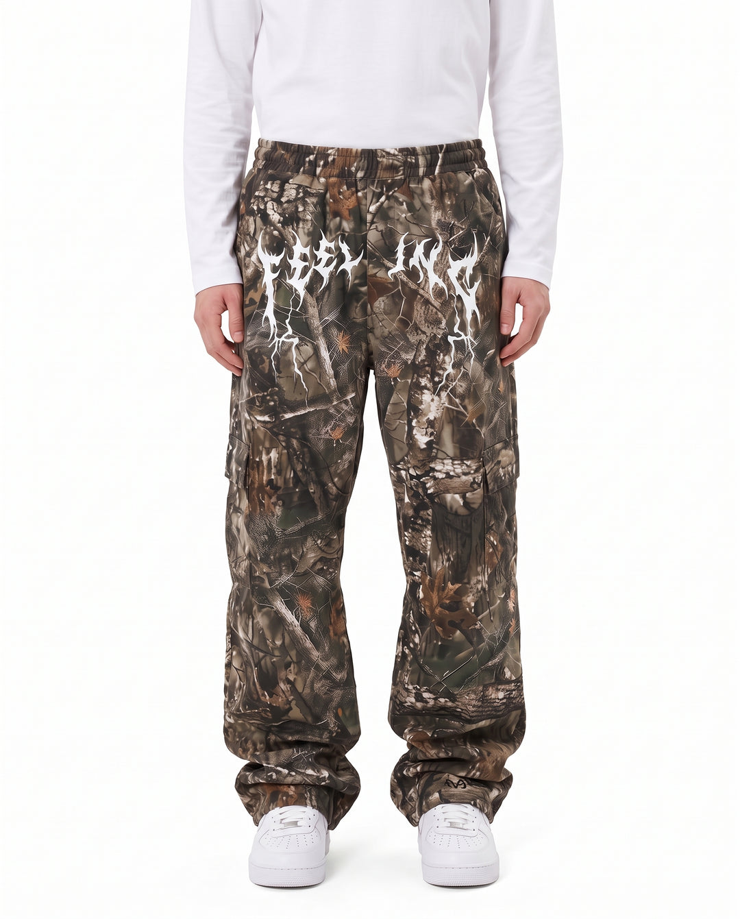 Camo Wide Pants na3199