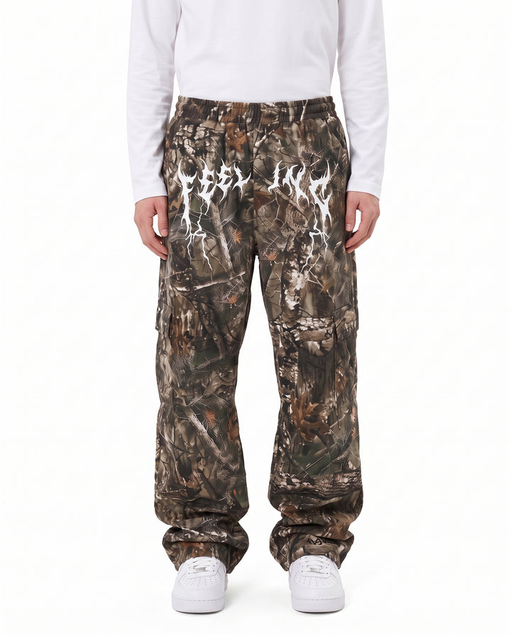 Camo Wide Pants na3199