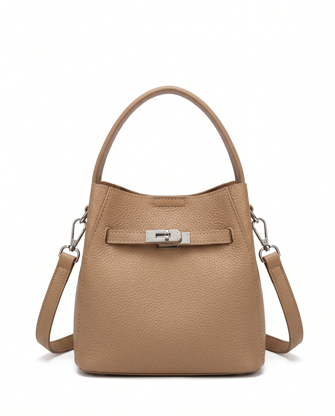 Leather Bucket Bag na3207
