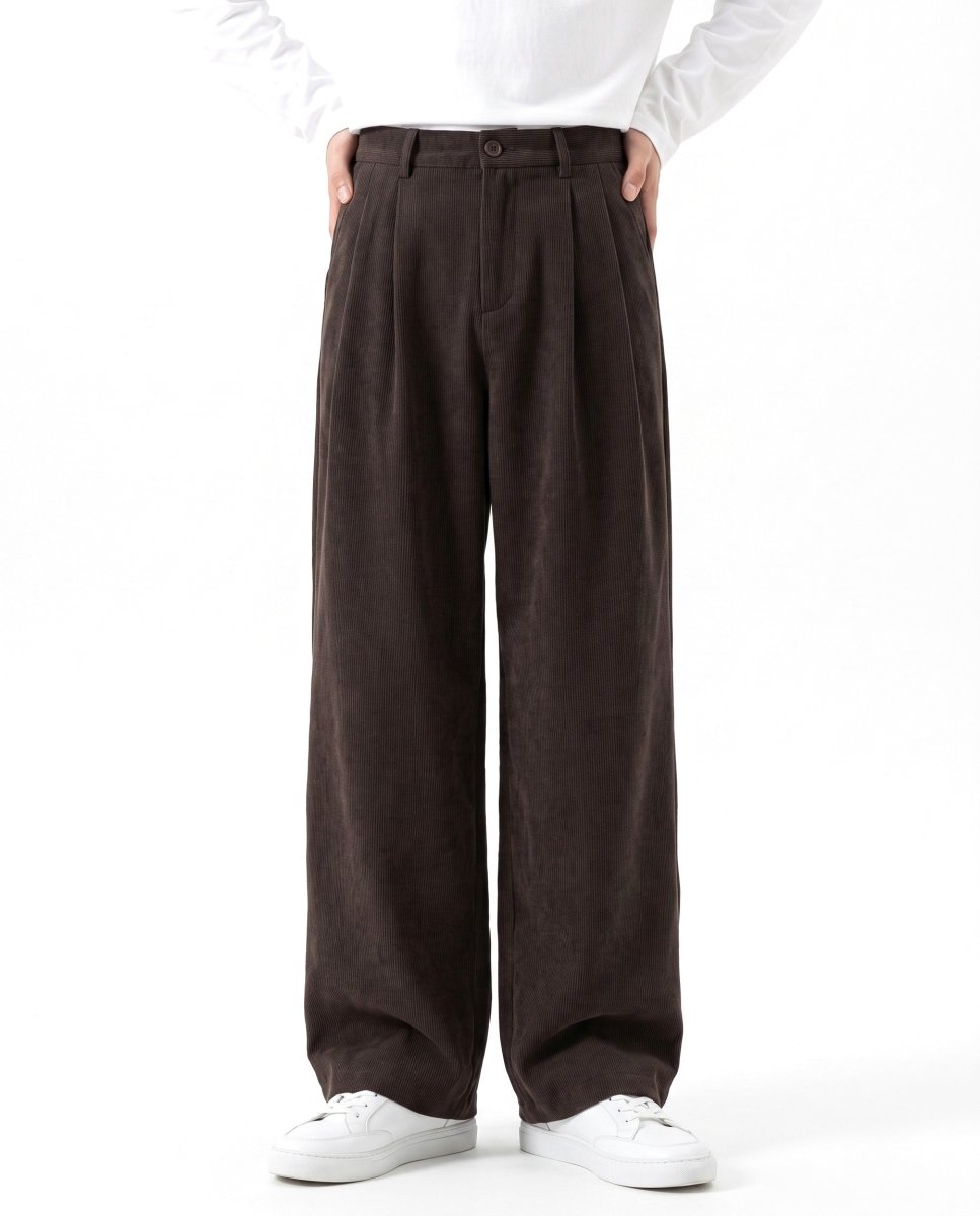 Corduroy Wide Pants na2986