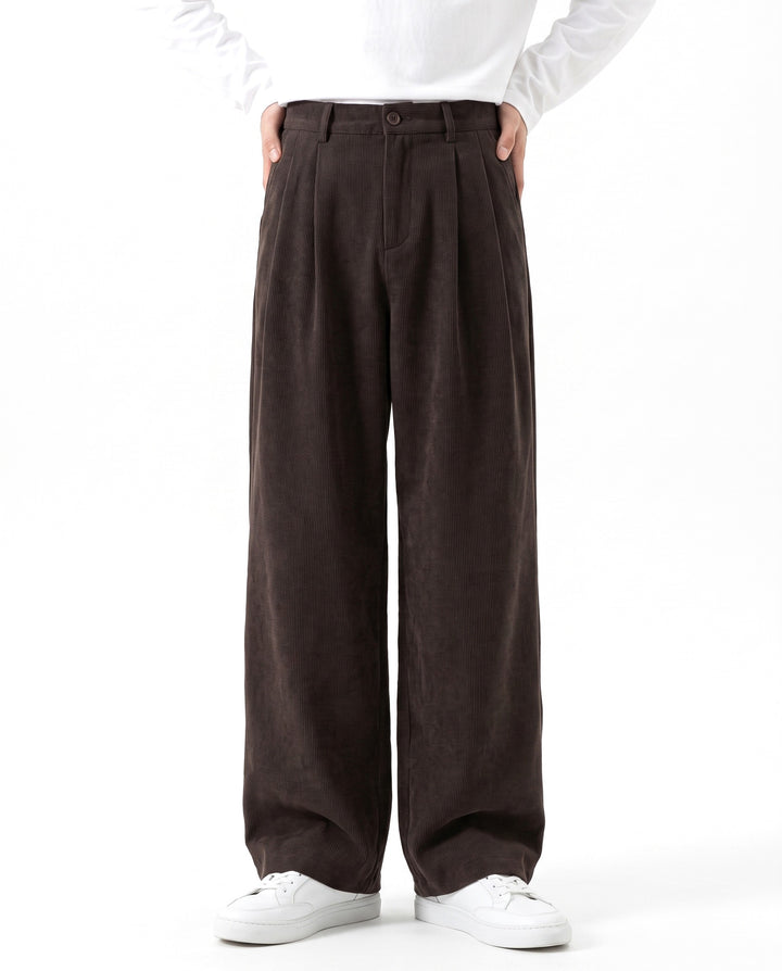 Corduroy Wide Pants na2986