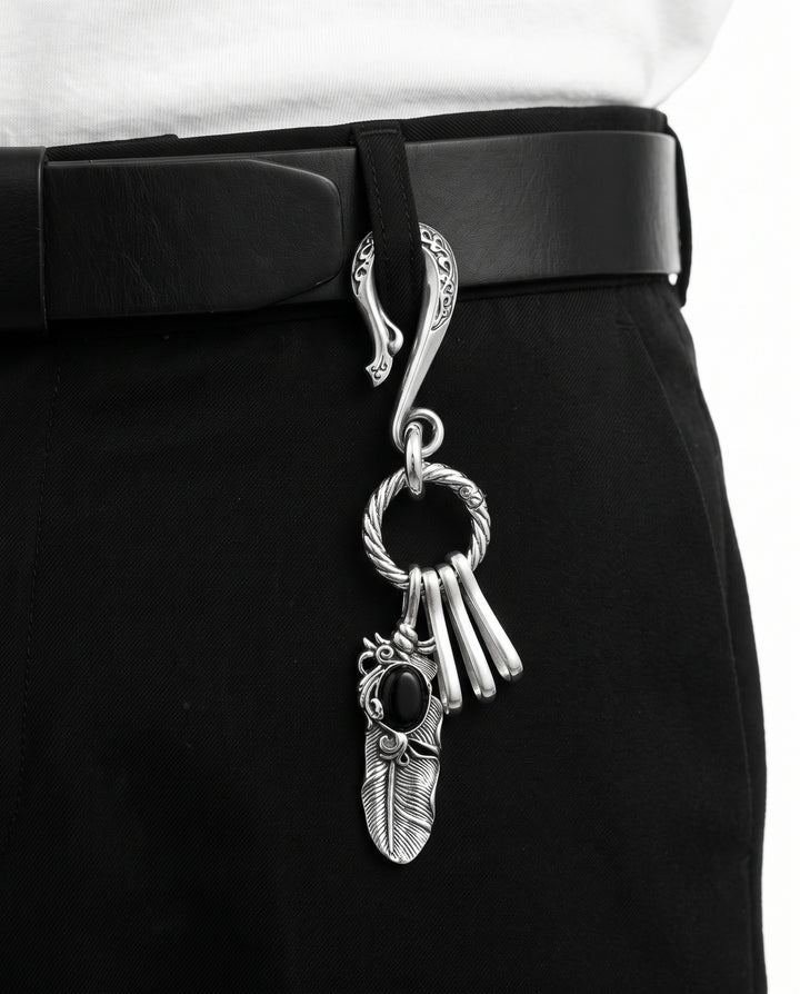 Silver Key Ring na2916