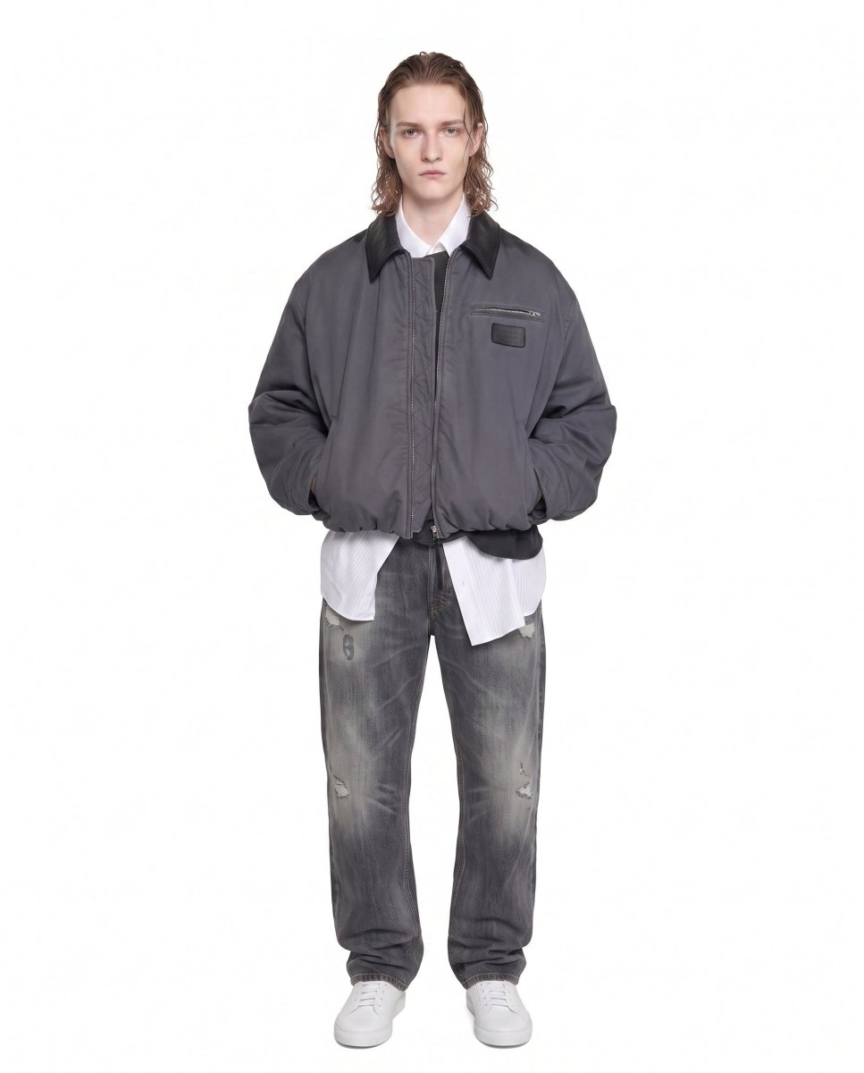 Oversized Bomber Jacket na2976