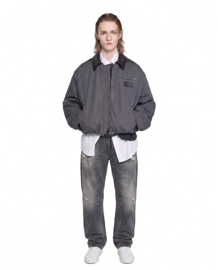 Oversized Bomber Jacket na2976