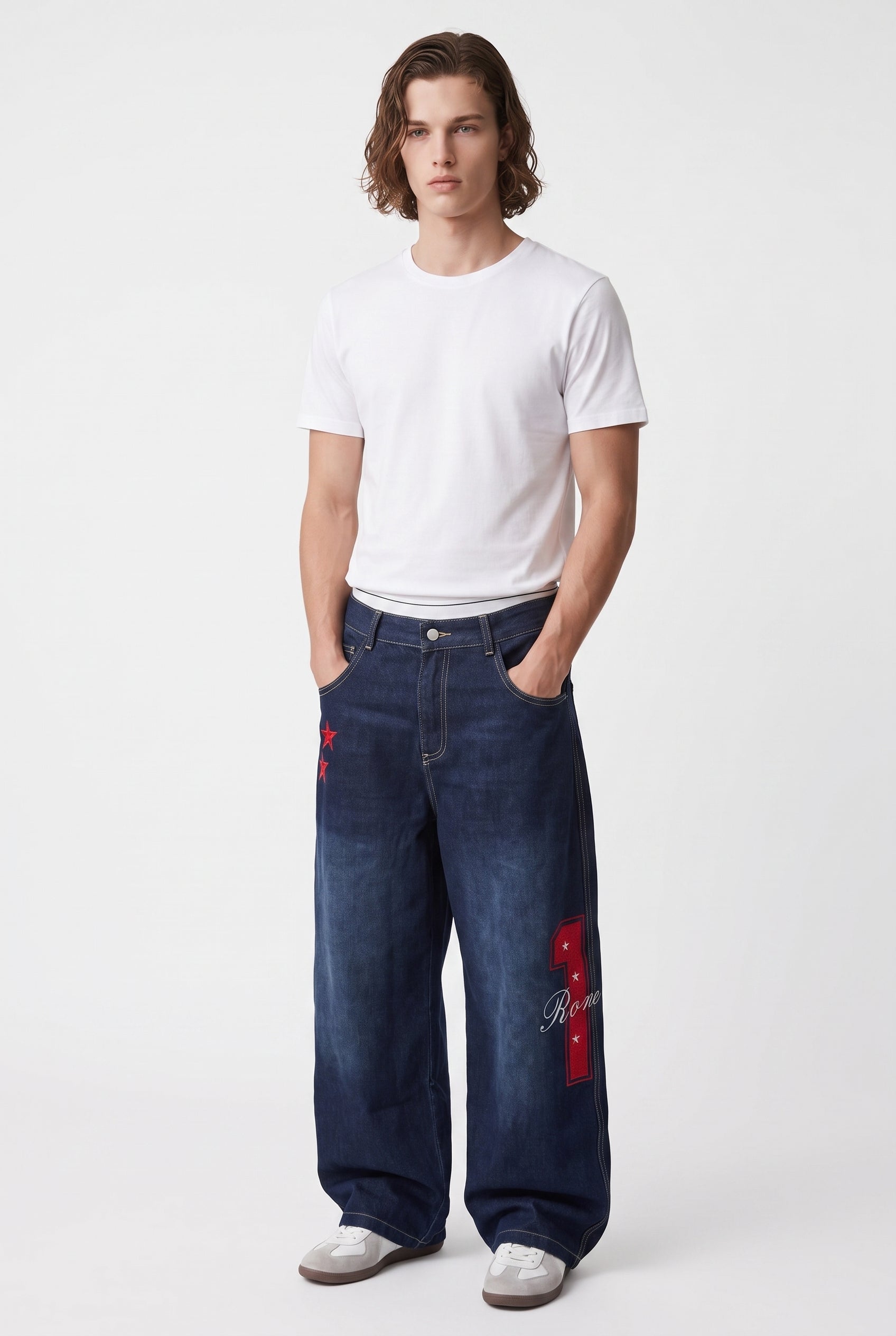 Baggy Denim Pants na2792