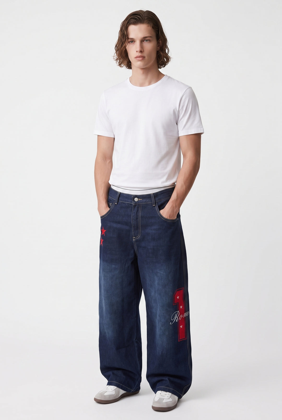 Baggy Denim Pants na2792