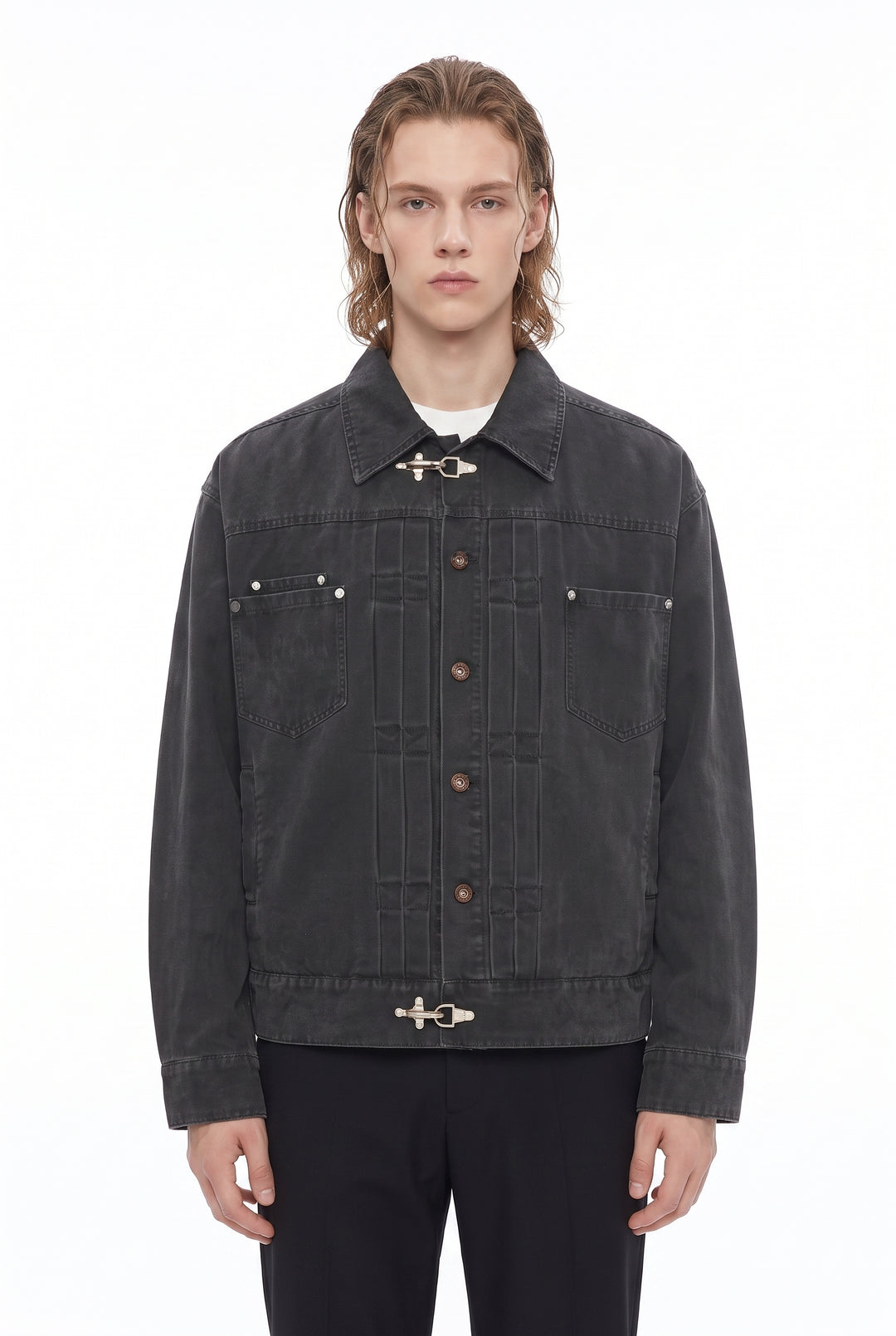 Washed Denim Jacket na2868