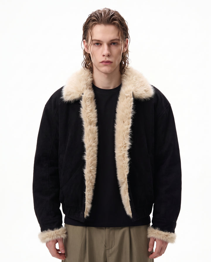 Fur Collar Jacket na3094