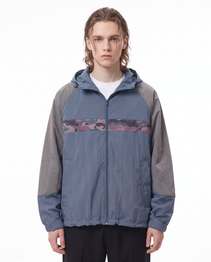 Hooded Windbreaker Jacket na3243