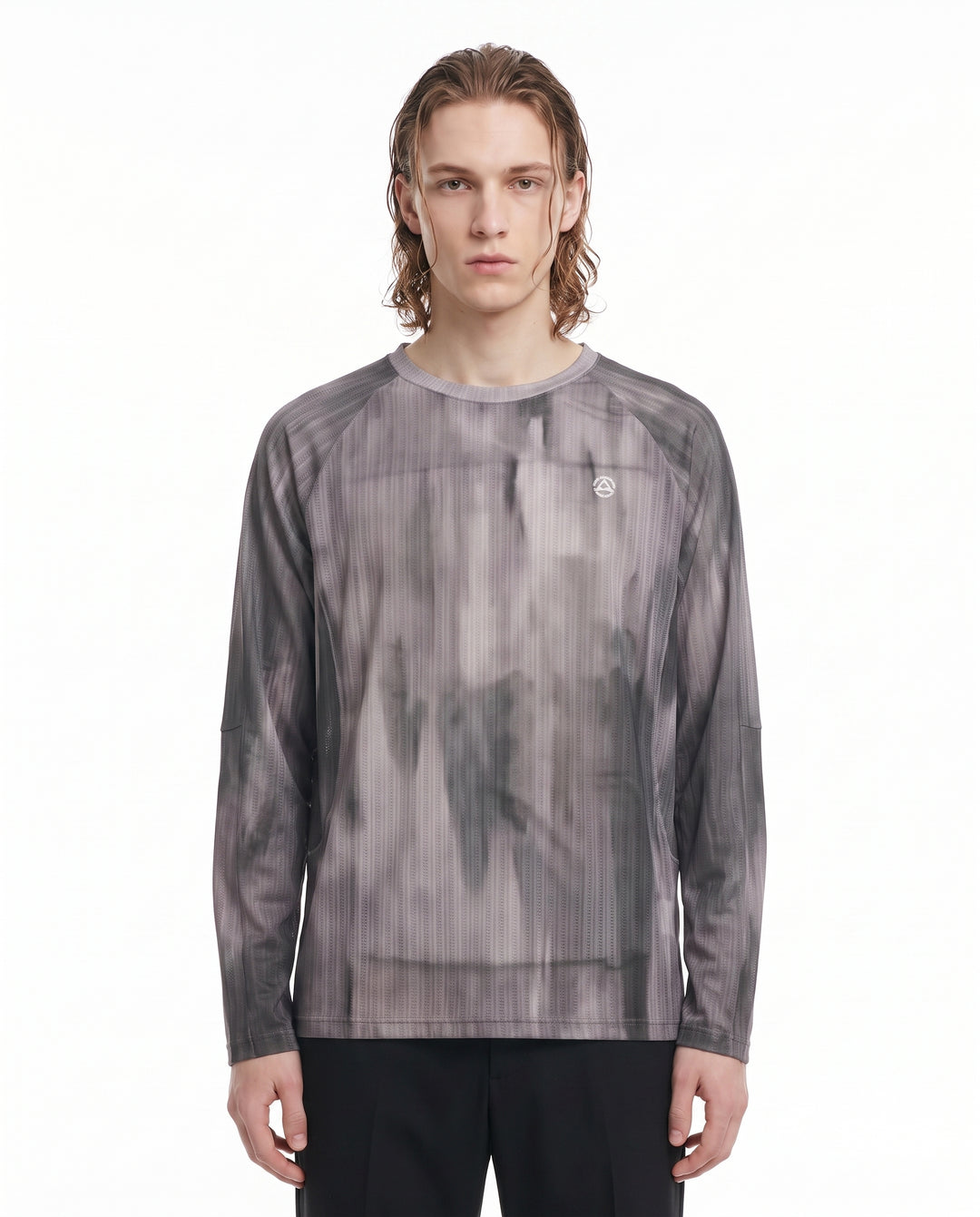Printed Long-Sleeve Shirt NA3028