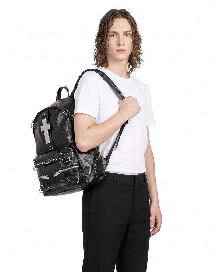 Cross Leather Backpack na2917