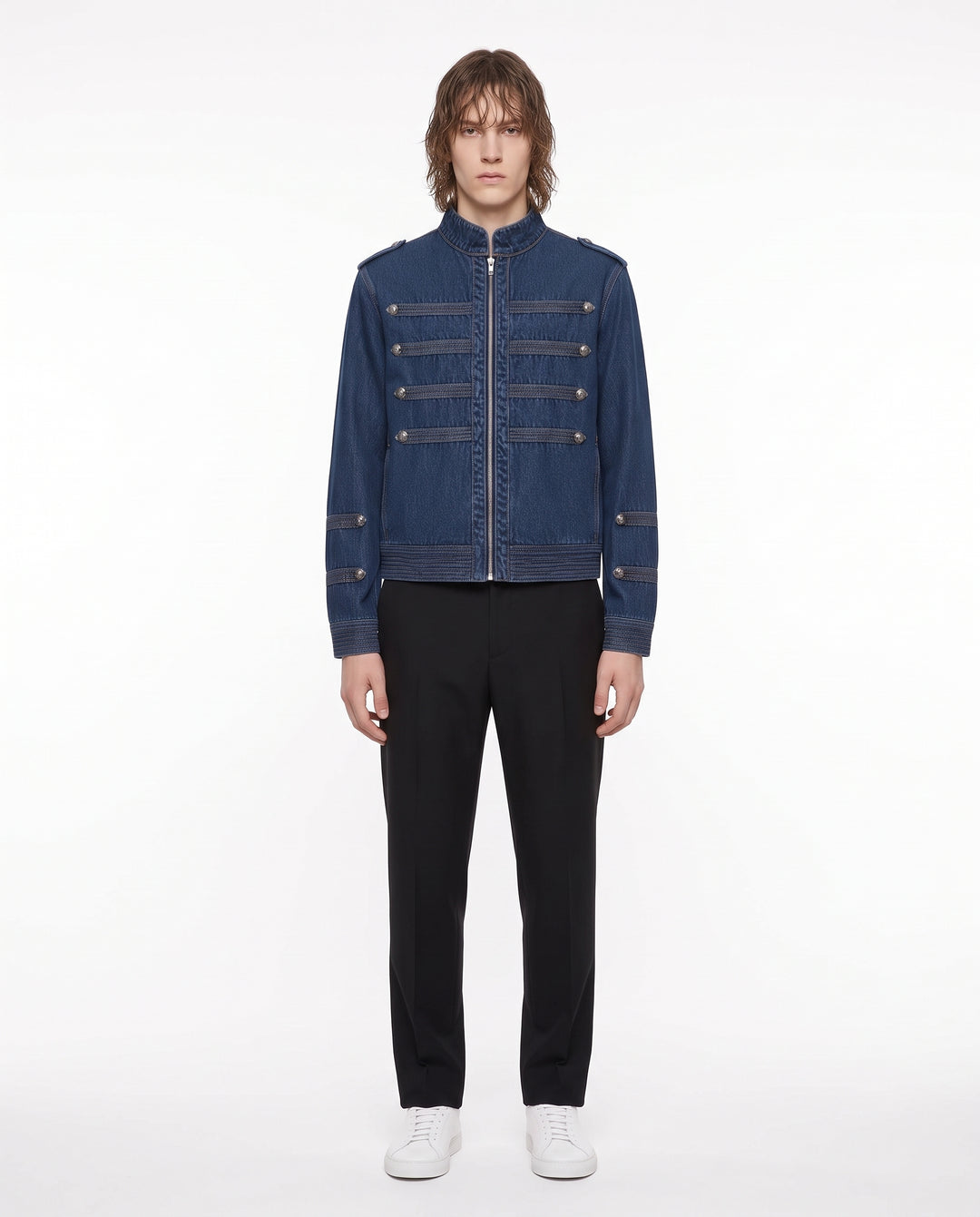Military Denim Jacket na3174