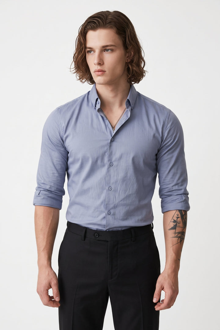 Stand Collar Shirt  na2658