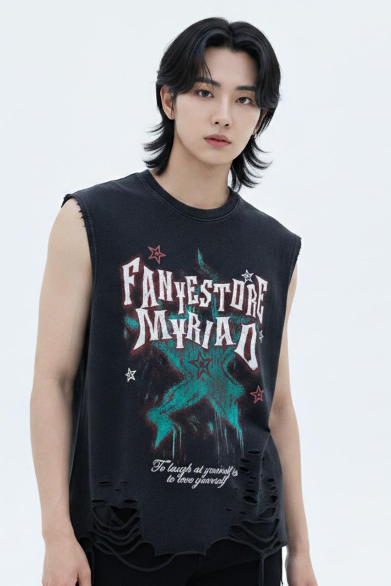 Sleeveless T-shirt  na2616