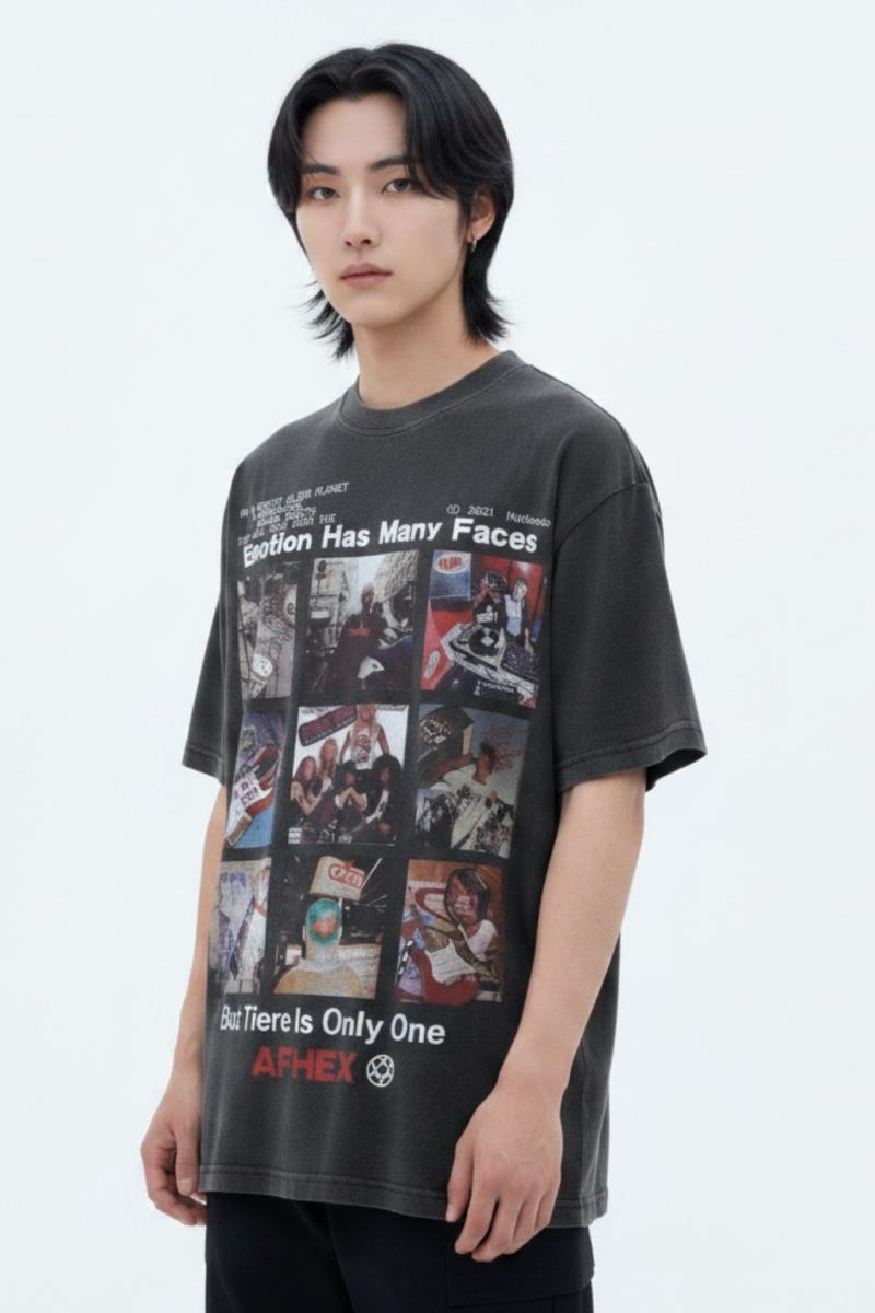 Emotion Faces Tee  na2632