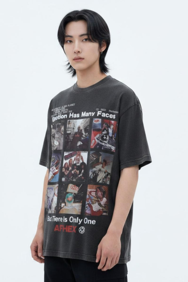 Emotion Faces Tee  na2632