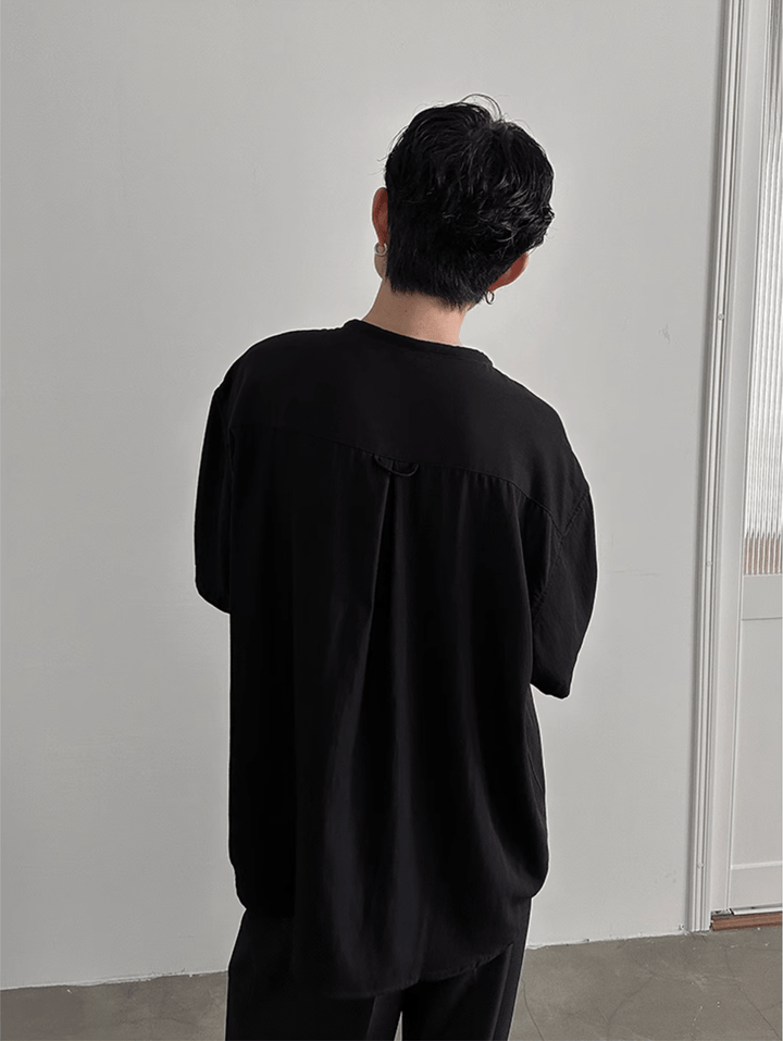 [GENESISBOY] Silk Shirt na1079