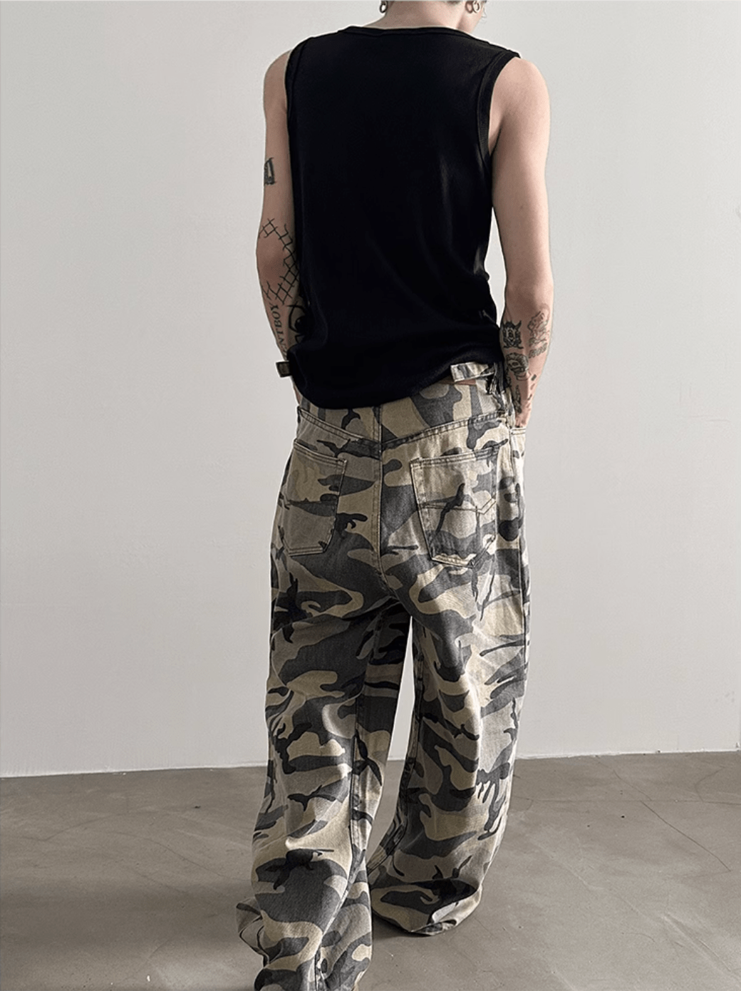 【GENESISBOY】Camouflage Pants na1218
