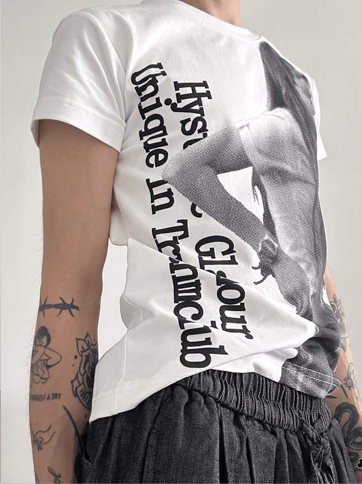 [GENESISBOY] Print Short Sleeve T-Shirt na1226