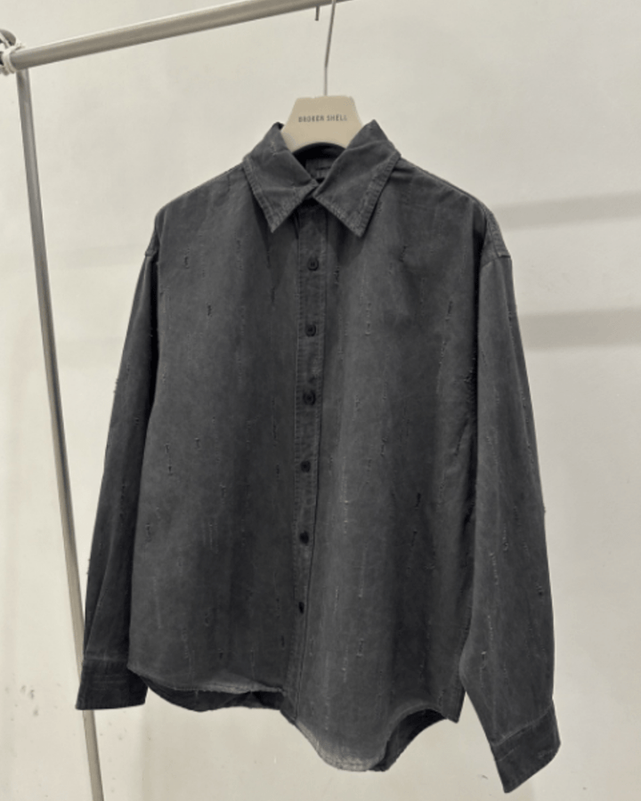 【Nanostudio】Mono Shadow Shirt na2220
