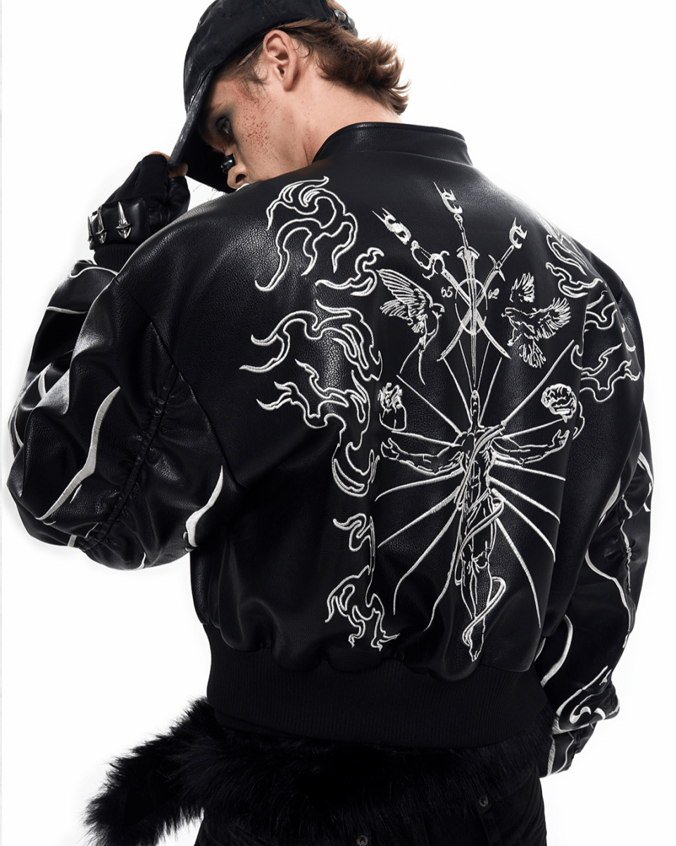 [STARTEXCEEDEND] Ryujin Embroidered Bomber na2236