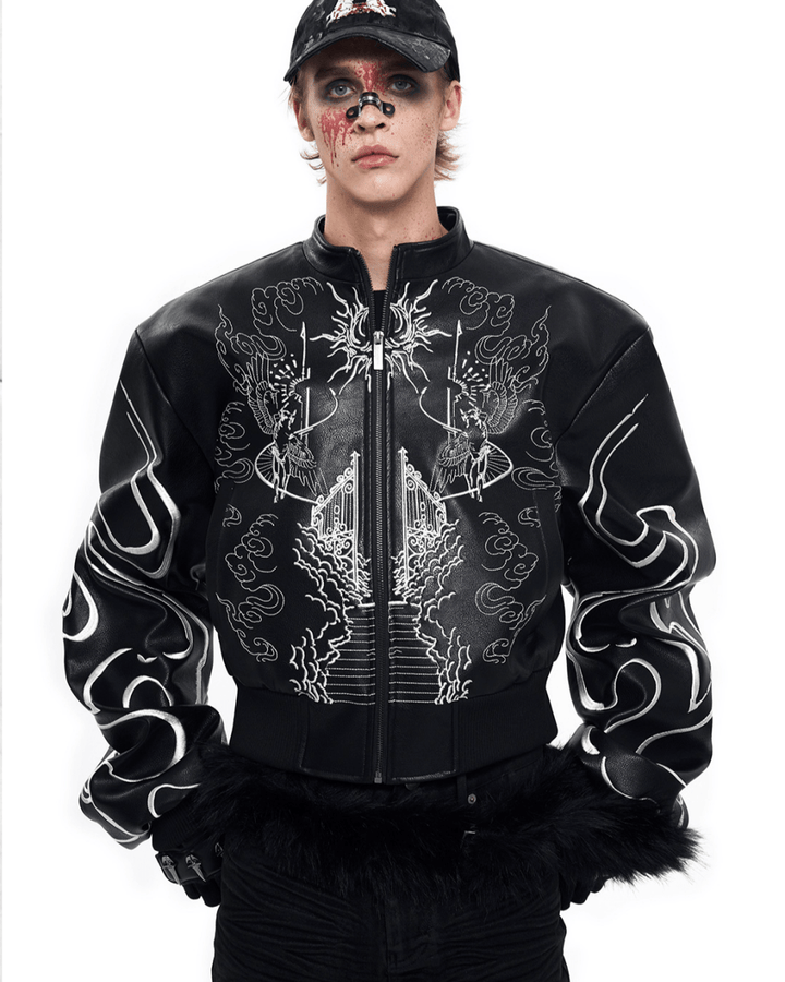 [STARTEXCEEDEND] Ryujin Embroidered Bomber na2236