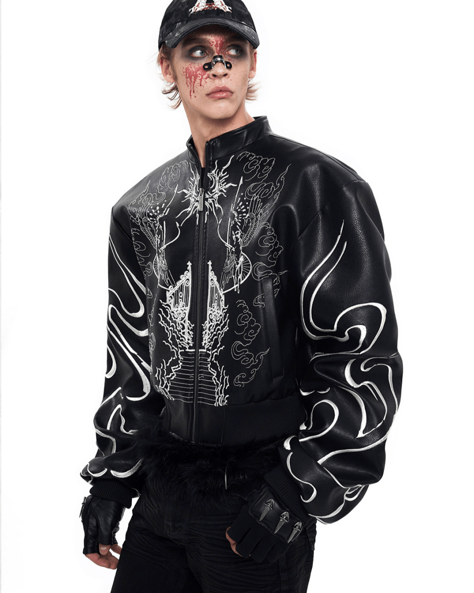 [STARTEXCEEDEND] Ryujin Embroidered Bomber na2236