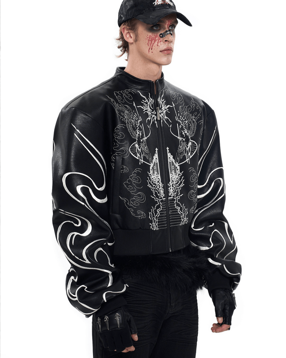 [STARTEXCEEDEND] Ryujin Embroidered Bomber na2236