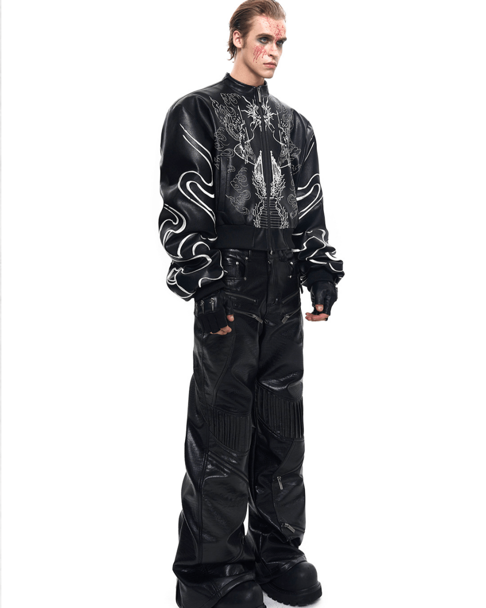 [STARTEXCEEDEND] Ryujin Embroidered Bomber na2236