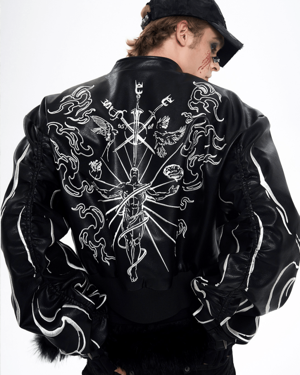 [STARTEXCEEDEND] Ryujin Embroidered Bomber na2236