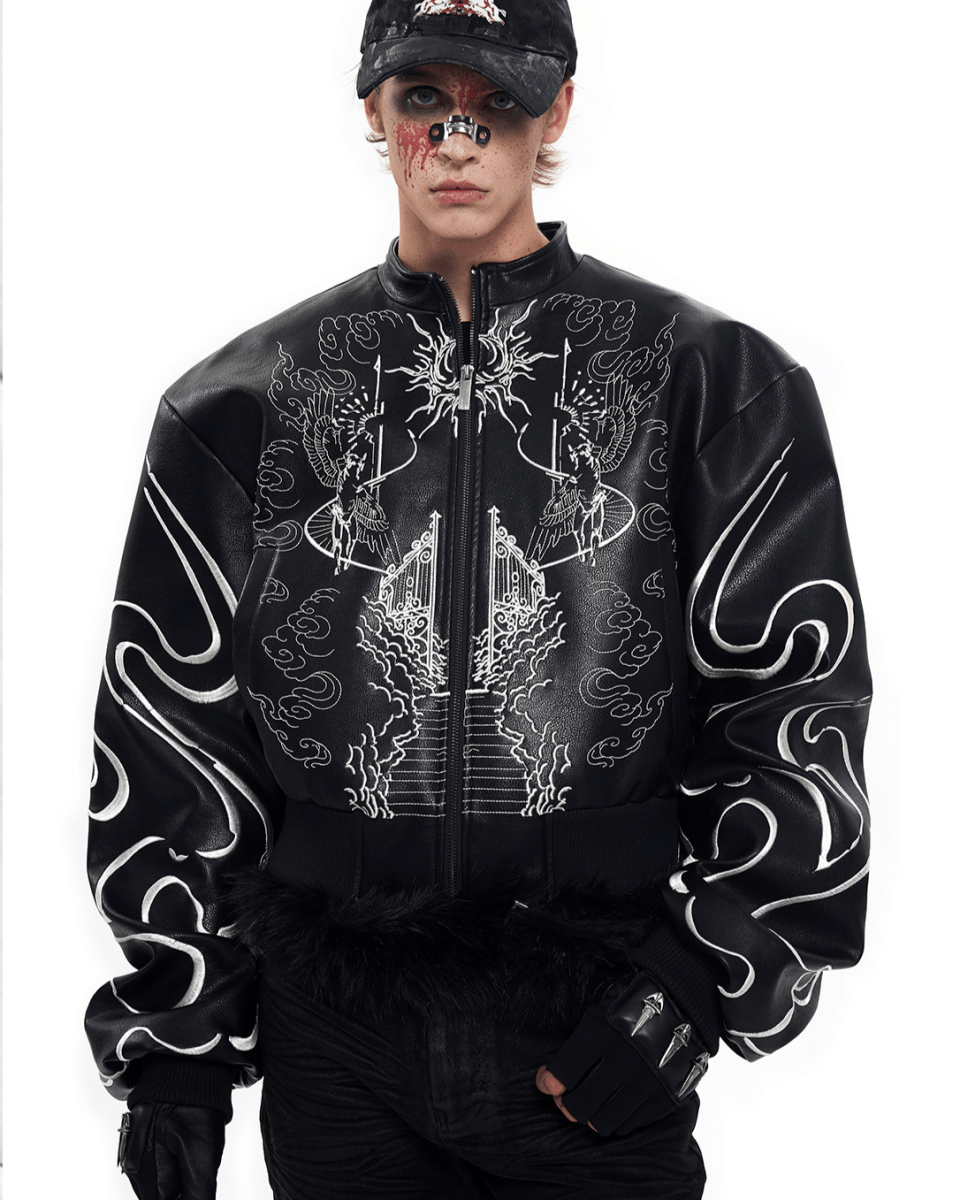 [STARTEXCEEDEND] Ryujin Embroidered Bomber na2236