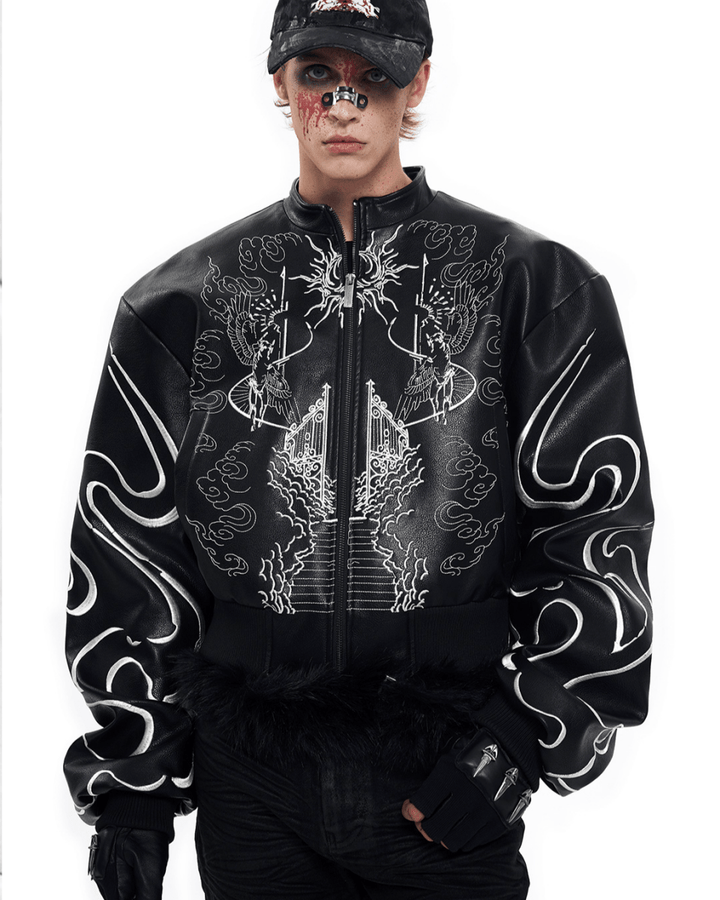 [STARTEXCEEDEND] Ryujin Embroidered Bomber na2236