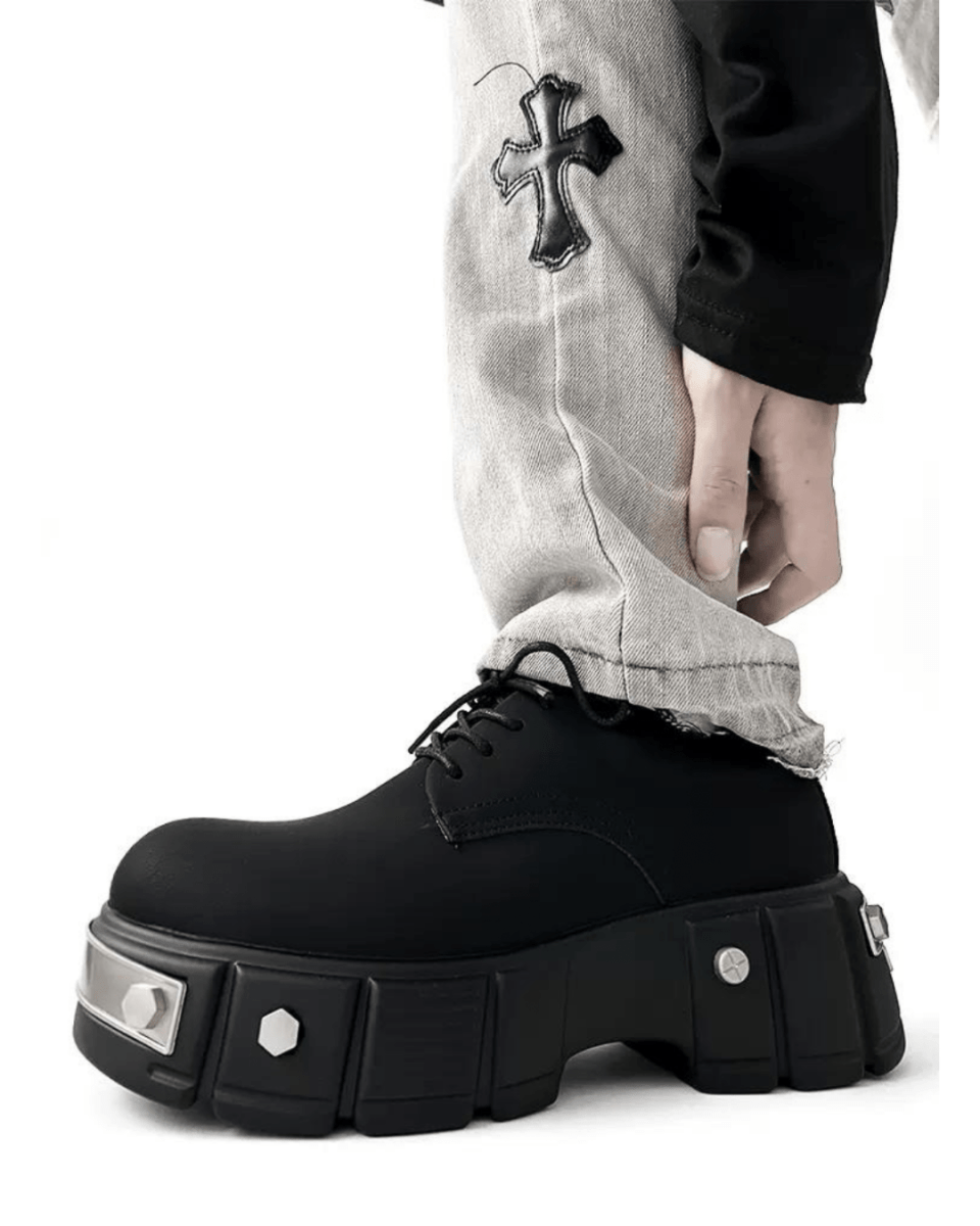 Iron-toe Derby Shoes na1129