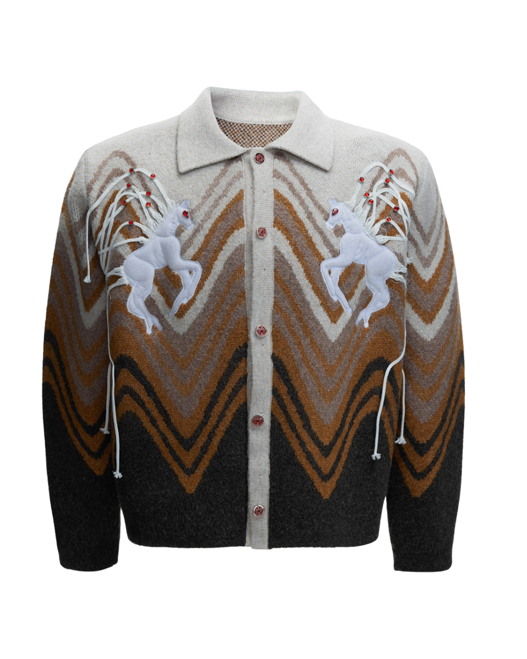 【ArguE CulturE】MYTHIC UNICORN KNIT JACKET na2288