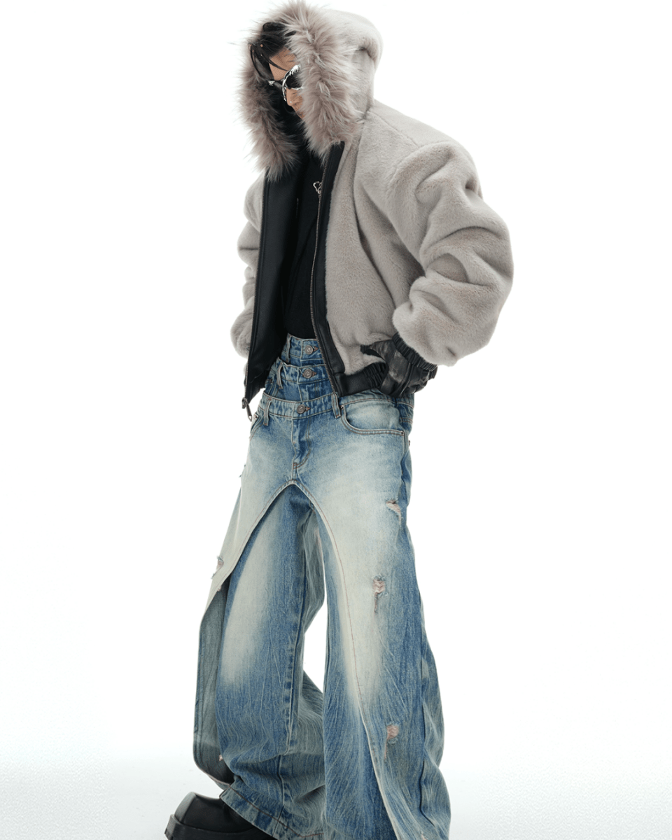 [ArguE CulturE] Shadow Glacier Fur Bomber na2257