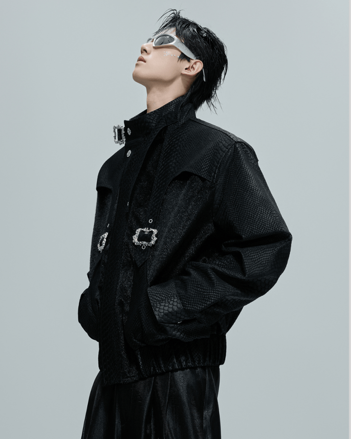 [ArguE CulturE] Crimson Royale Croc Jacket 2259