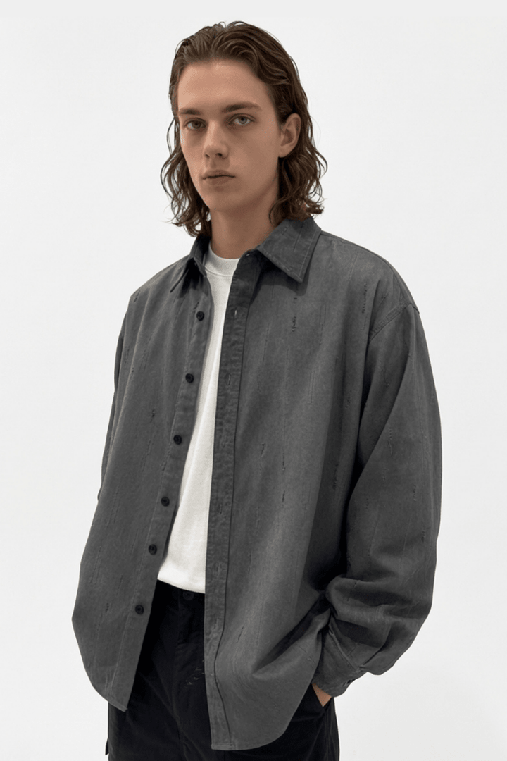 [Nanostudio] Mono Shadow Shirt na2220