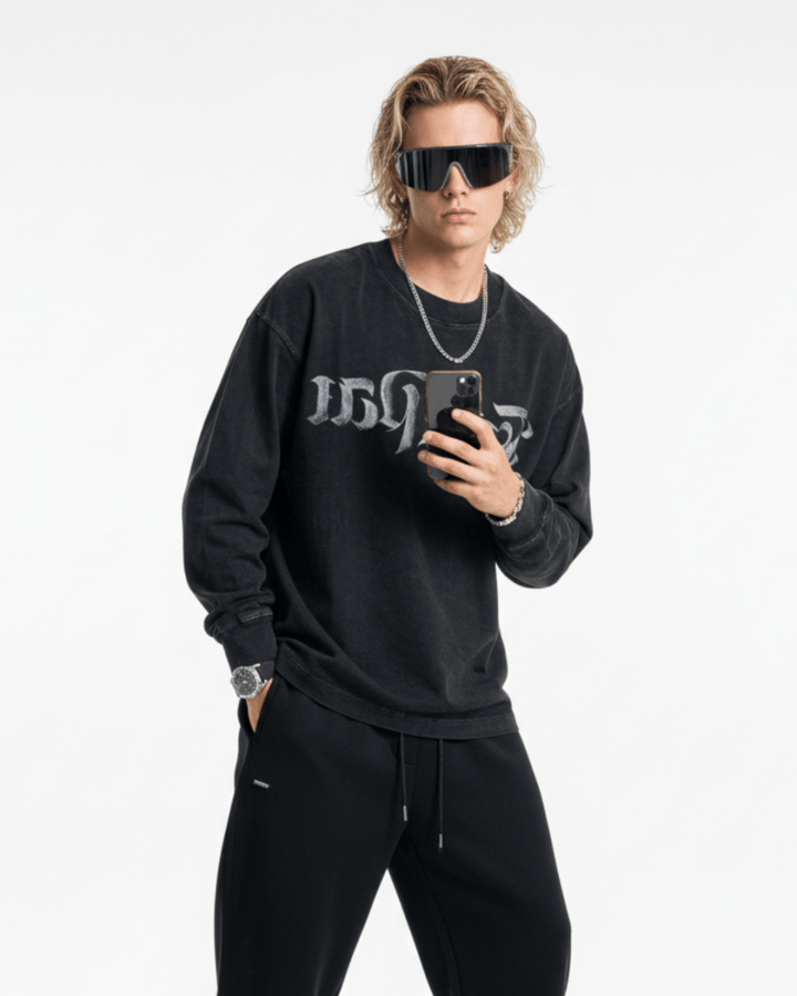 [Nanostudio] RELIC GOTHIC LONG TEE na2221