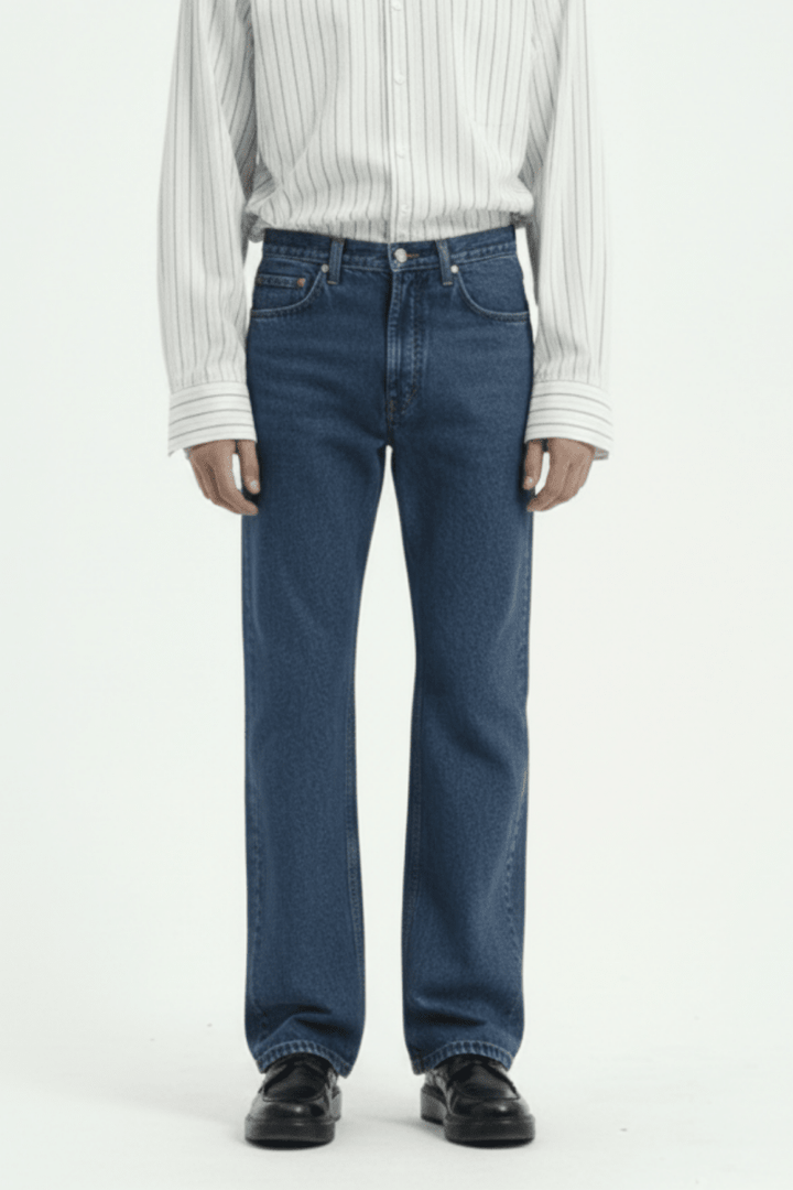 [HOHO] Stylish flare denim na14