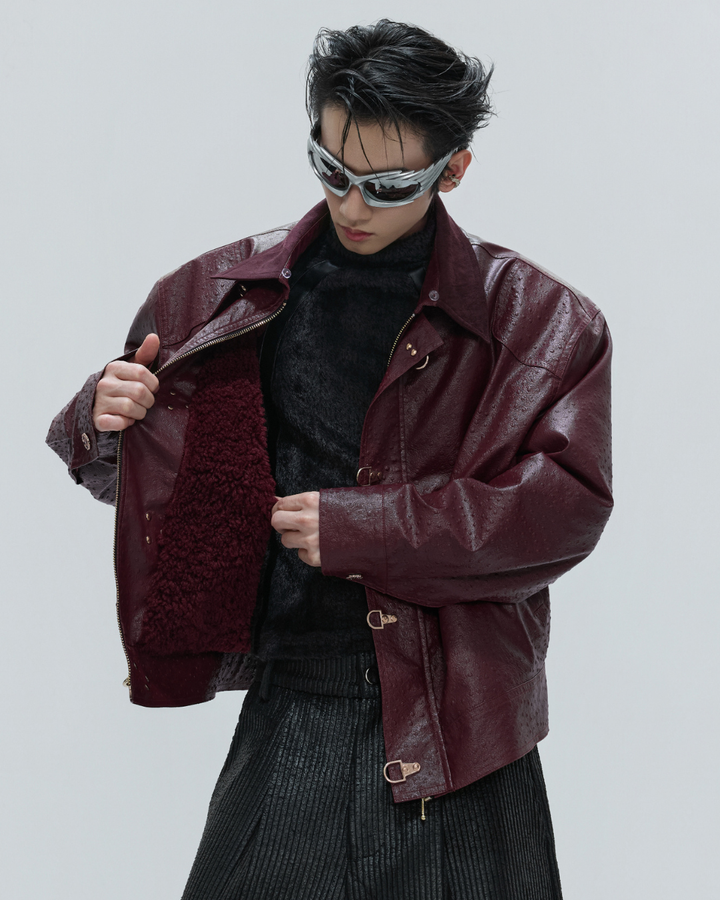 [ArguE CulturE] Dark Gate Metal Leather na2275