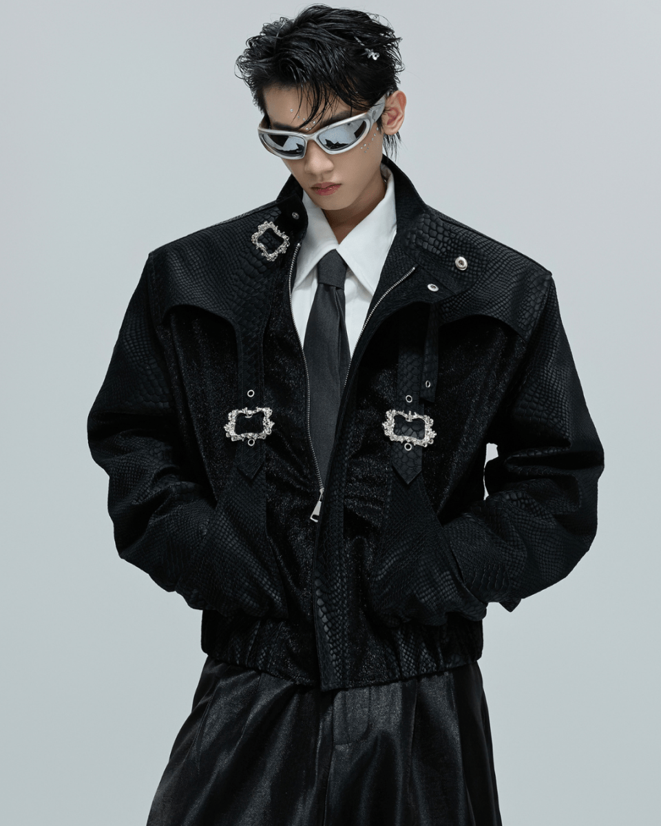 [ArguE CulturE] Crimson Royale Croc Jacket 2259