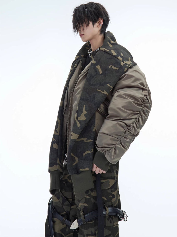 [CultureE] Camouflage Cotton Jacket na1732