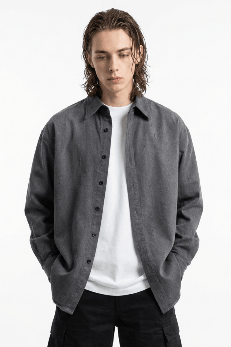 [Nanostudio] Mono Shadow Shirt na2220