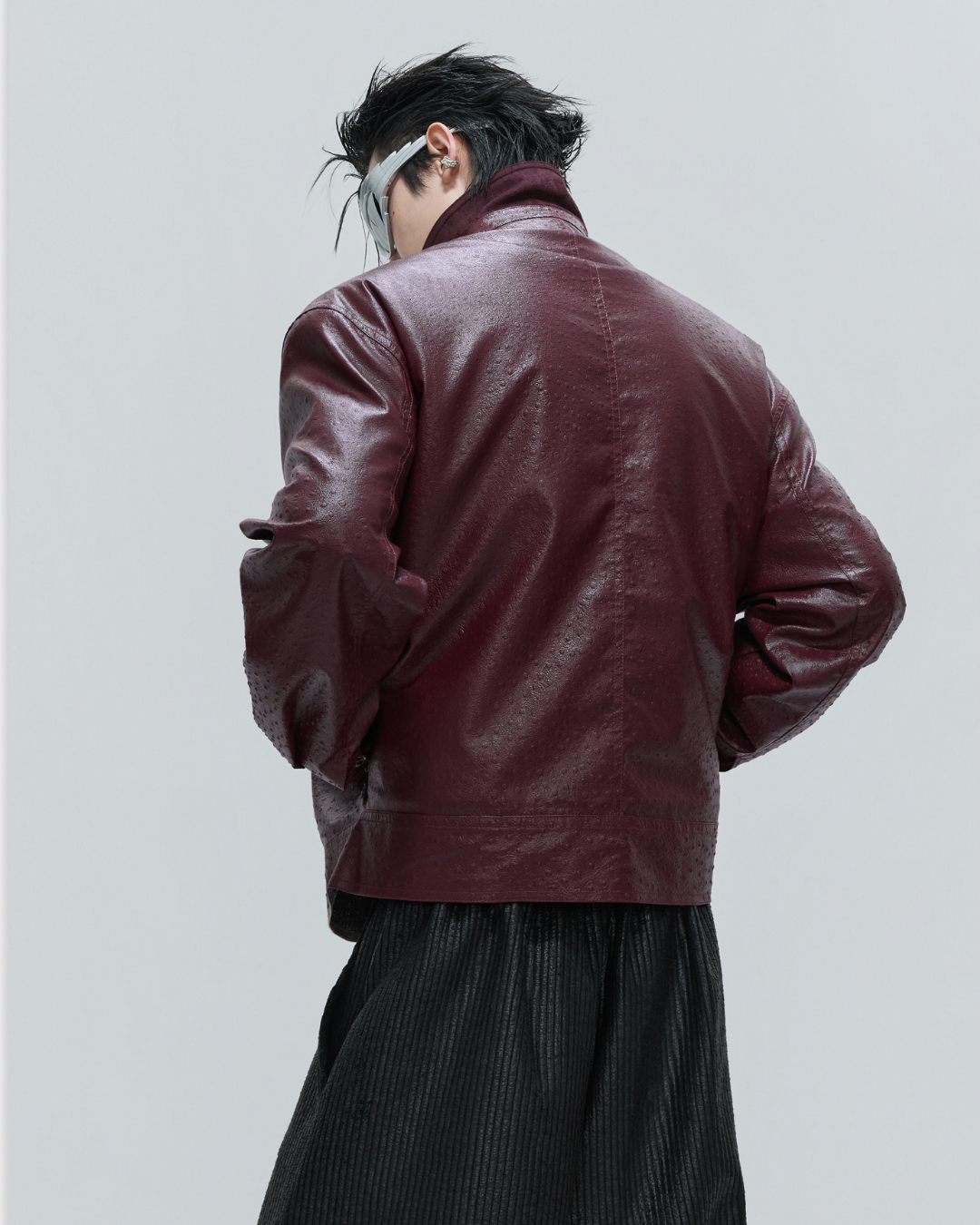 [ArguE CulturE] Dark Gate Metal Leather na2275